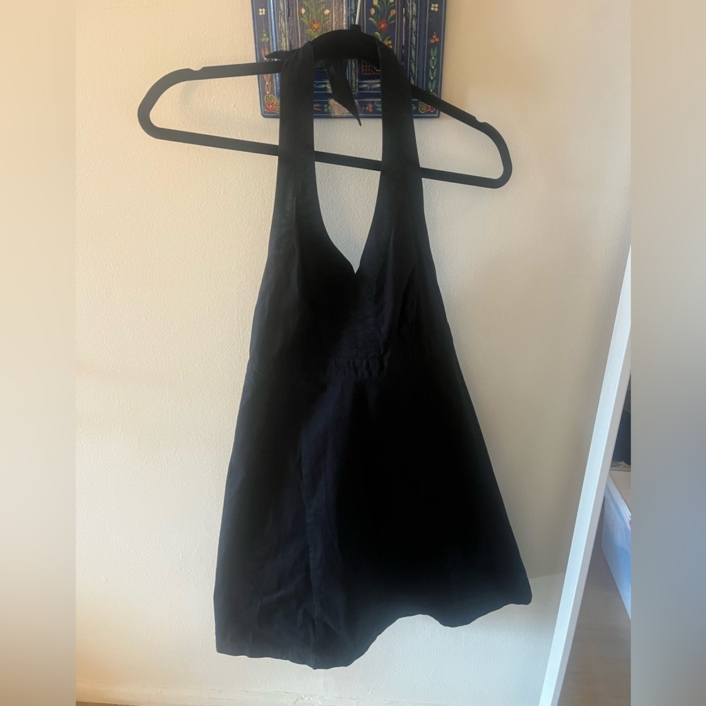Gap halter neck mini dress